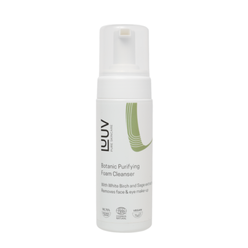 Luuv Syväpuhdistava kasvovaahto, (COSMOS ECOCERT)150ml-Luuv-Kauneustori