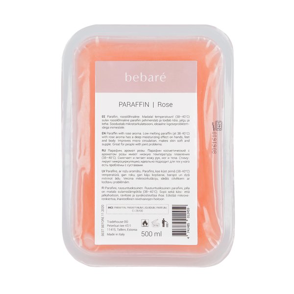Bebare Paraffin Rose, 500 ml