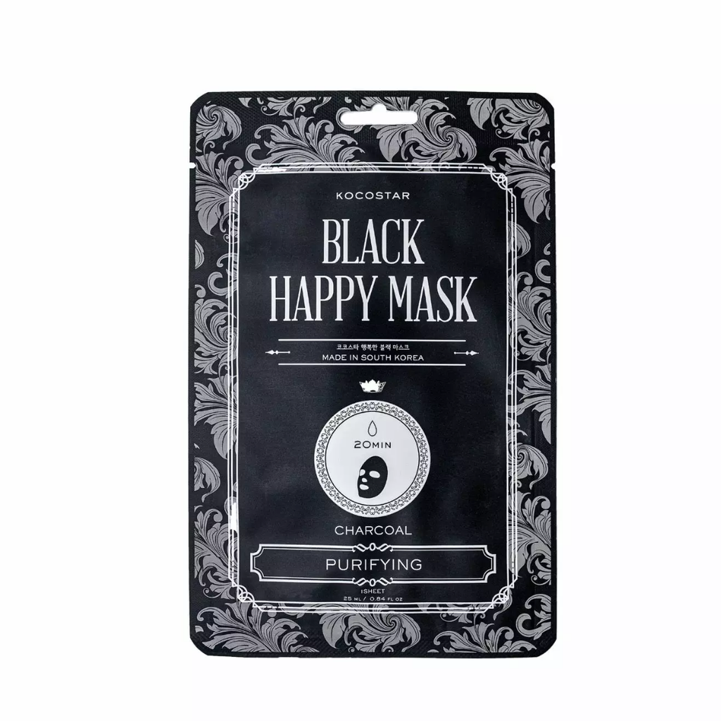 Kocostar Black Happy Mask -kangasnaamio-Kocostar-Kauneustori