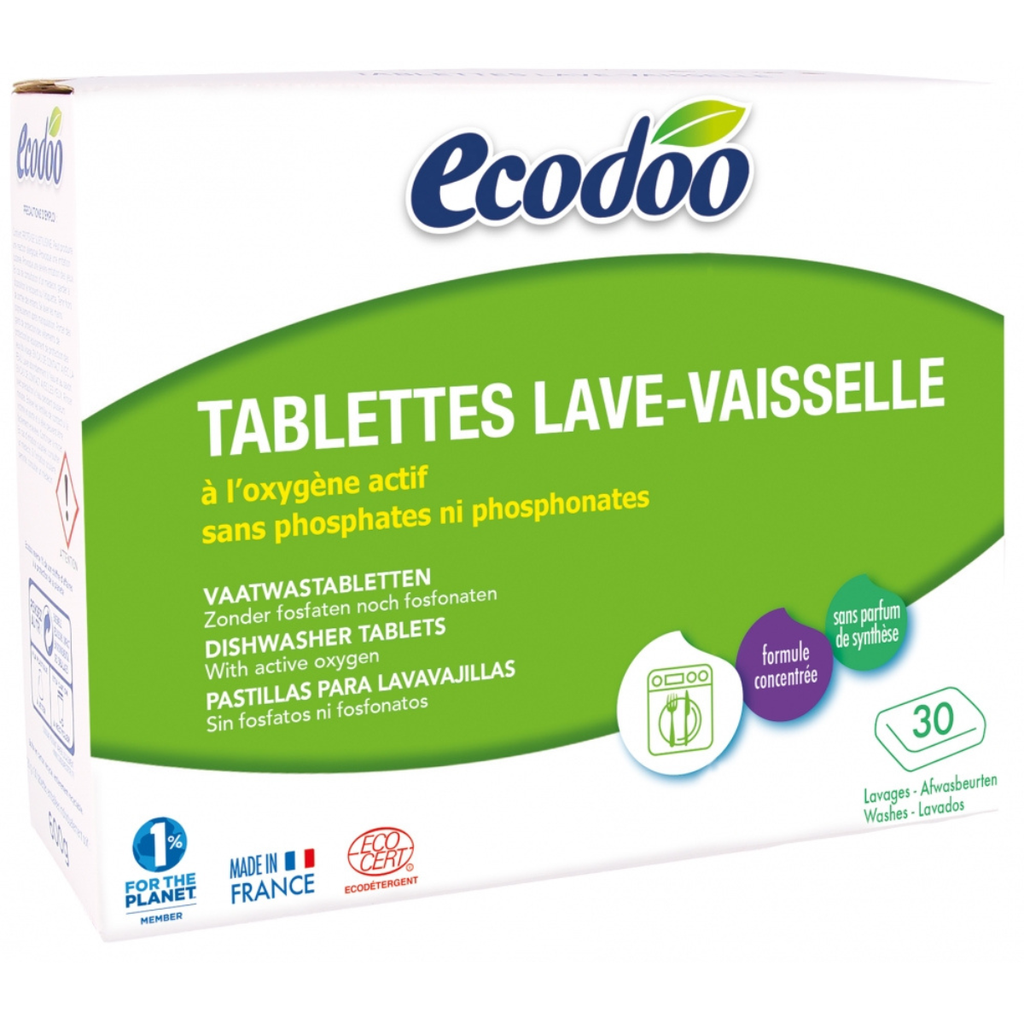 Ecodoo astianpesutabletit, 30 tabl.-Ecodoo-Kauneustori