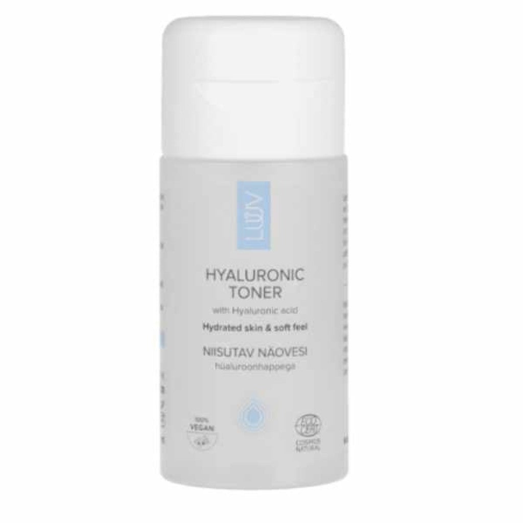 LUUV Kosteuttava( ECOCERT/COSMOS ) kasvovesi hyaluronihapolla, 120ml-Luuv-Kauneustori