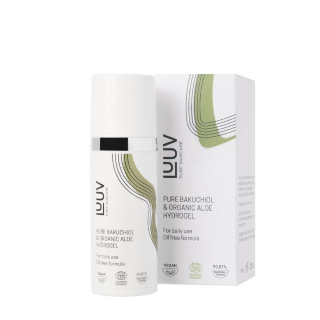 Luuv Bakuchiol ja aloe hydrogeeli, 50ml (COSMOS ECOCERT)-Luuv-Kauneustori