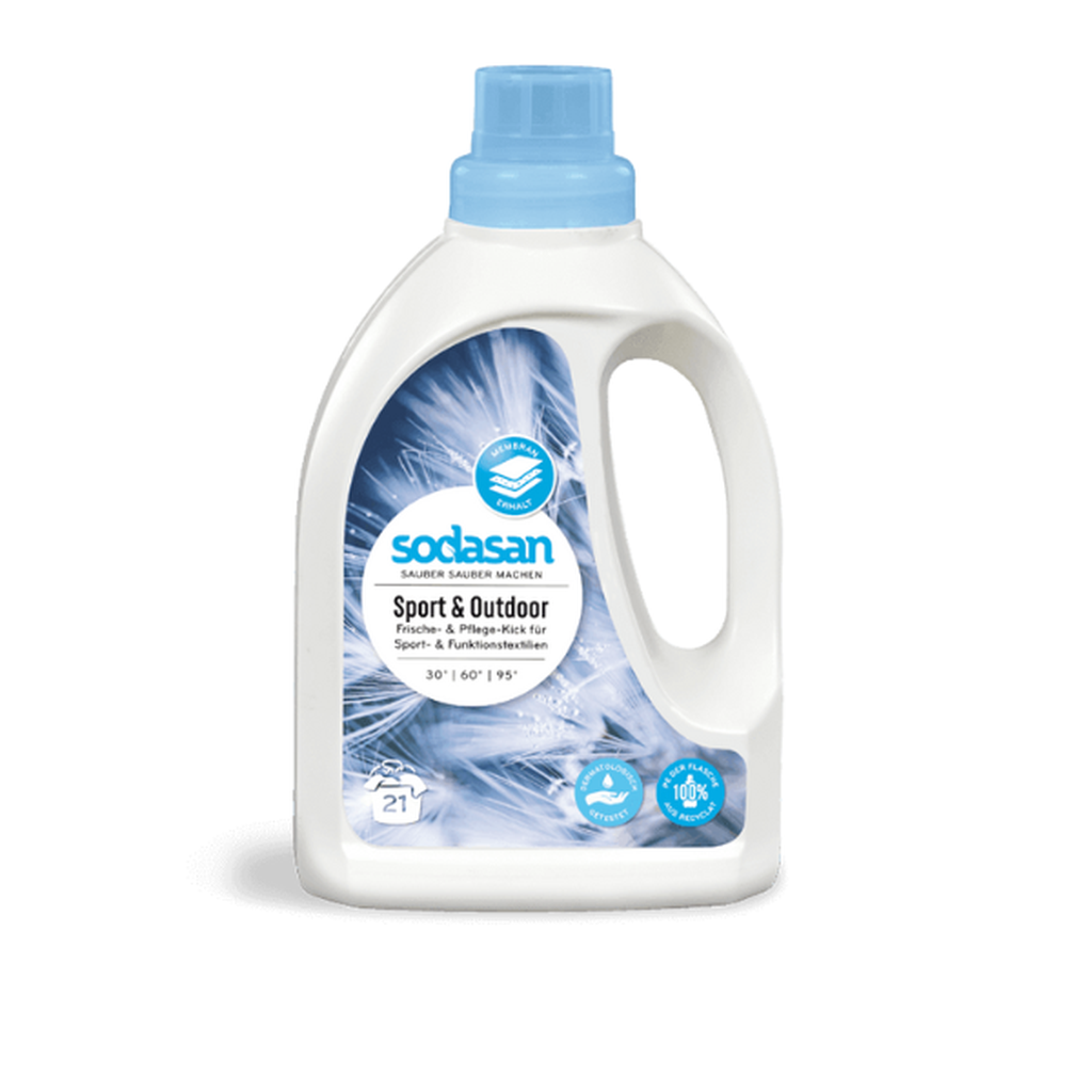 Sodasan pyykinpesuaine Sports and Outdoor 750 ml-Sodasan-Kauneustori