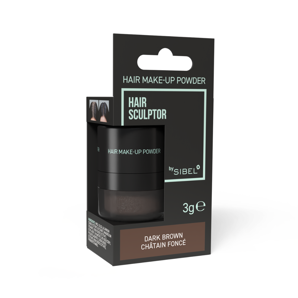 Sibel Tyvikorjauspuuteri Dark Brown 3 g-Sibel-Kauneustori