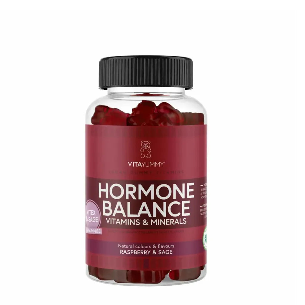 VitaYummy Hormone Balance (Raspberry & Sage) ravintolisä 60pcs-VITAYUMMY-Kauneustori
