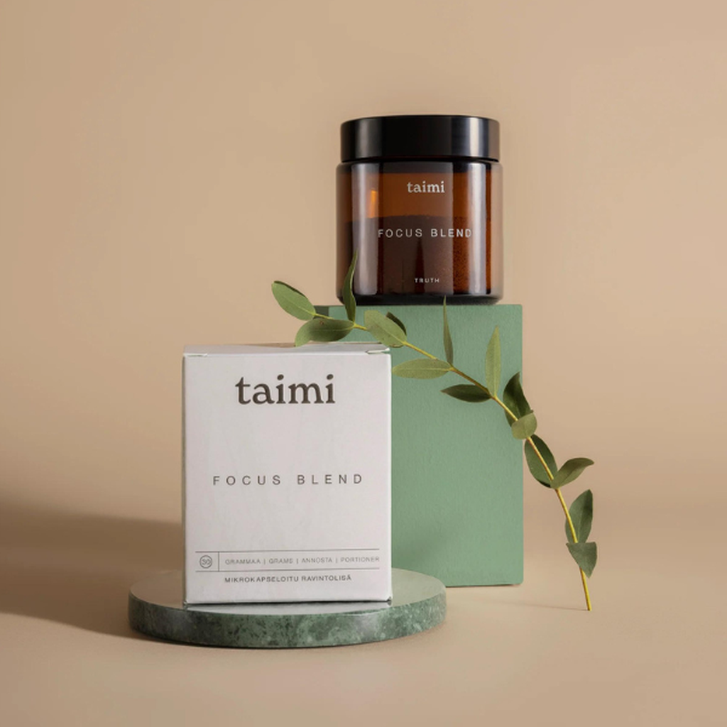 Taimi Focus Blend Ravintolisä 30g-Taimi-Kauneustori