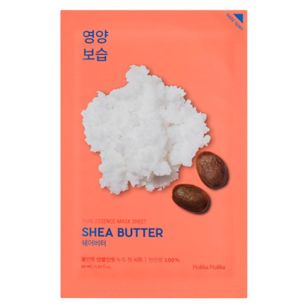 HOLIKA HOLIKA Pure Essence Mask Sheet Shea Butter 23 ml-Holika Holika-Kauneustori