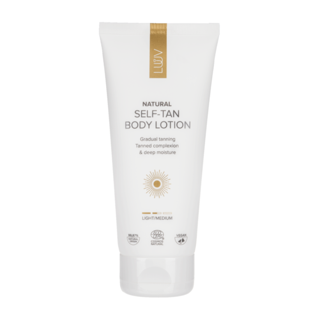 luuv Itseruskettava vartalovoide Vaalea/Keskitumma 150ml-Kauneustori-Kauneustori