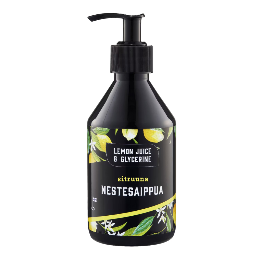 Lemon Juice & Glycerine Sitruuna nestesaippua 275ml-Lemon Juice & Glycerine-Kauneustori