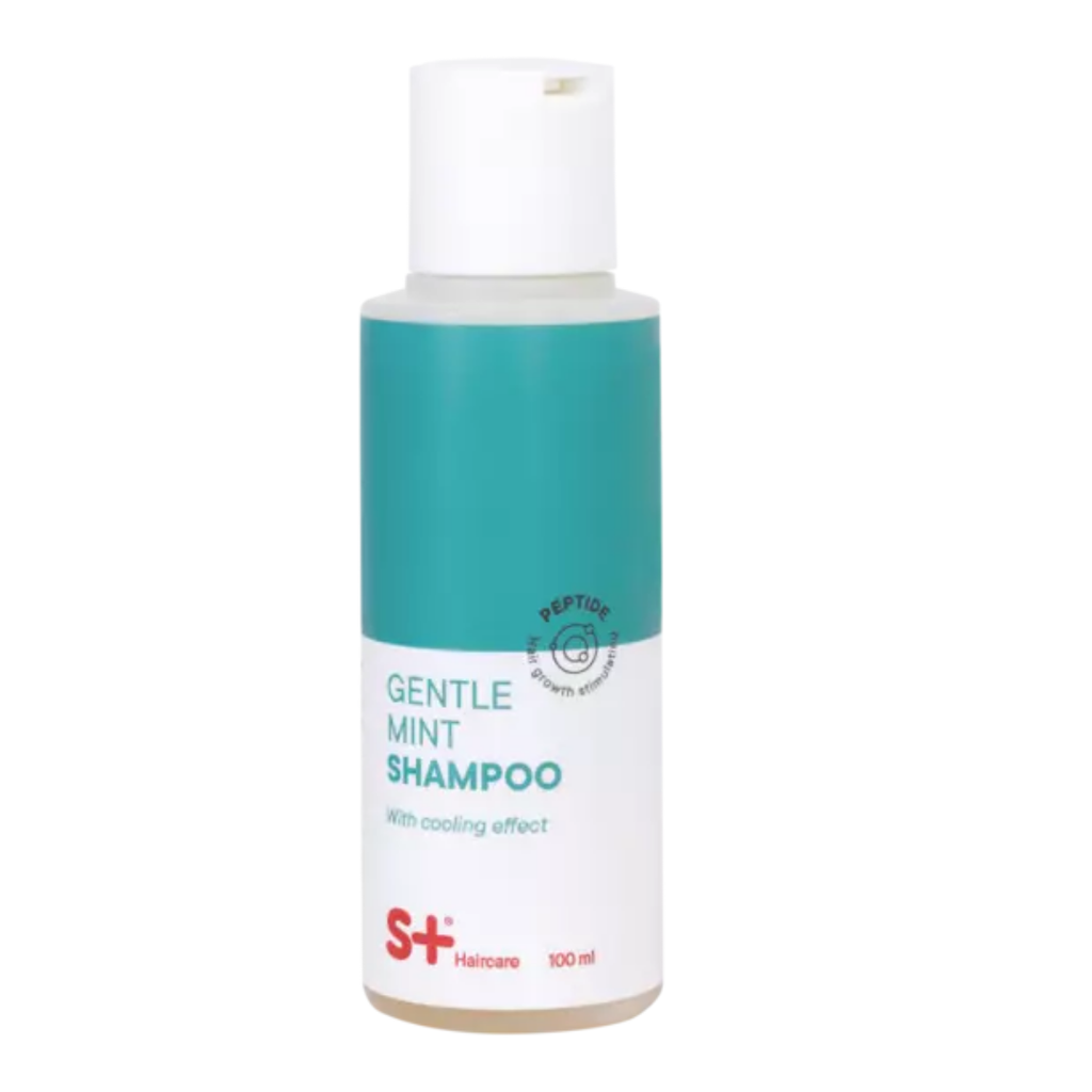 S+ Haircare Gentle Mint Shampoo 100 ml – Viilentävä ja virkistävä shampoo-S+ Haircare-Kauneustori