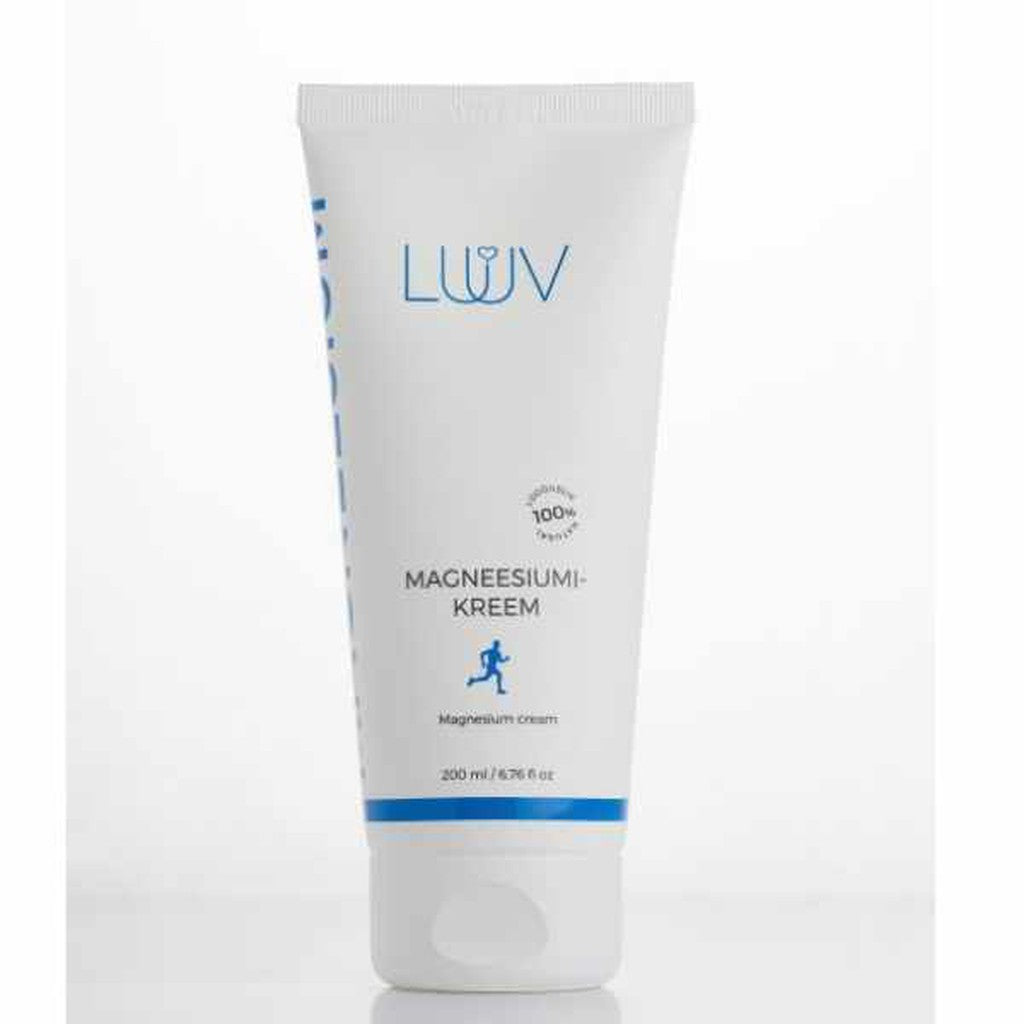LUUV Magnesium Cream (ECOCERT /COSMOS )200 ml-Luuv-Kauneustori
