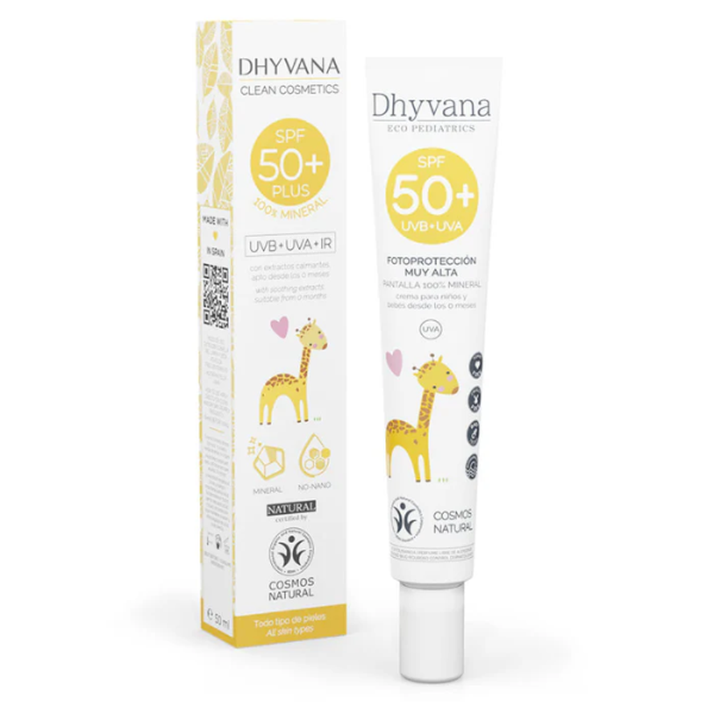 Dhyvana Hajusteeton Lasten Aurinkovoide SPF 50+-Dhyvana-Kauneustori