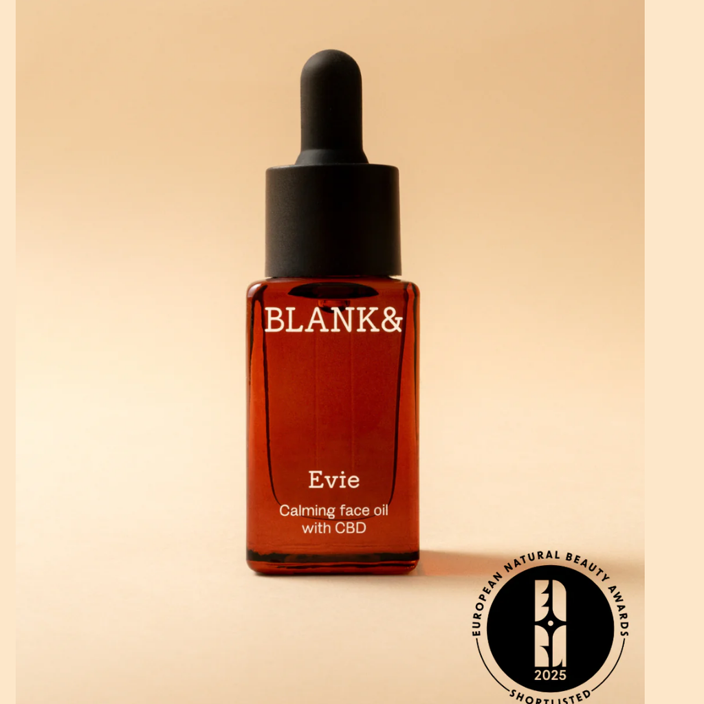 Blank& Evie – Rauhoittava kasvoöljy CBD:llä, 15 ml-Blank&-Kauneustori