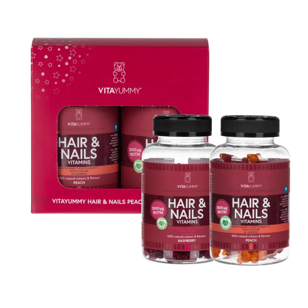 VitaYummy Hair & Nails Ravintolisä – 2 x 60 kpl-VITAYUMMY-Kauneustori