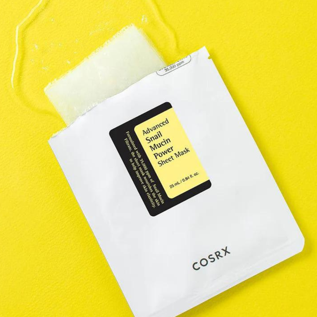 COSRX - Advanced Snail Mucin Power Sheet Mask-Kauneustori-Kauneustori