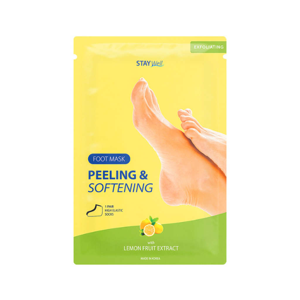 Stay Well Peeling & Softening Foot Mask LEMON-Stay well-Kauneustori