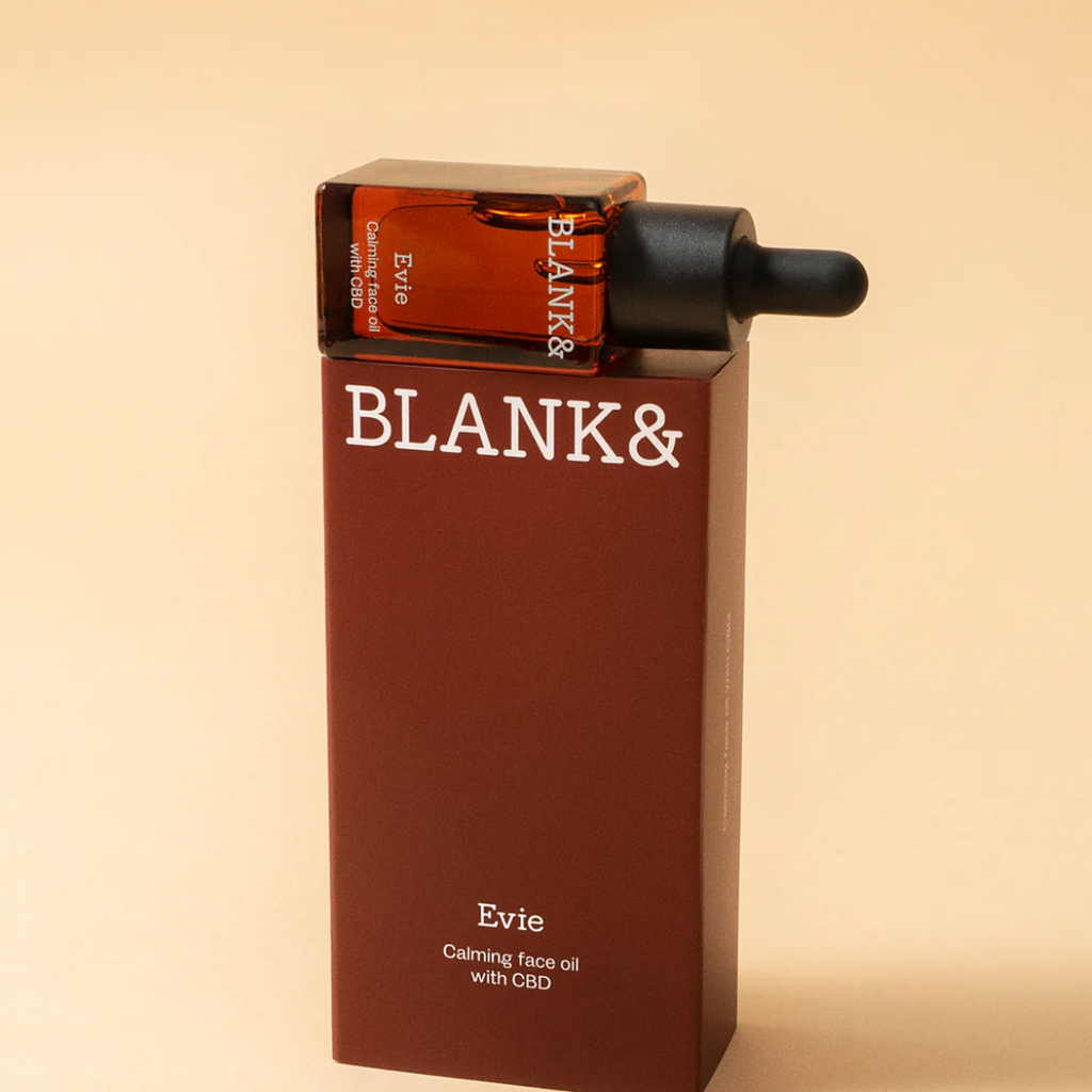 Blank& Evie – Rauhoittava kasvoöljy CBD:llä, 15 ml-Blank&-Kauneustori