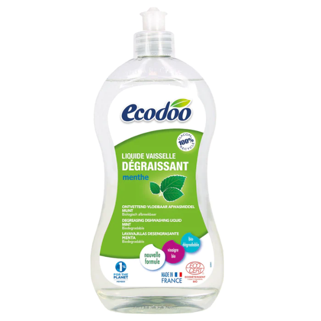 Ecodoo astianpesuaine rasvaa vastaan, minttu 500ml-Ecodoo-Kauneustori