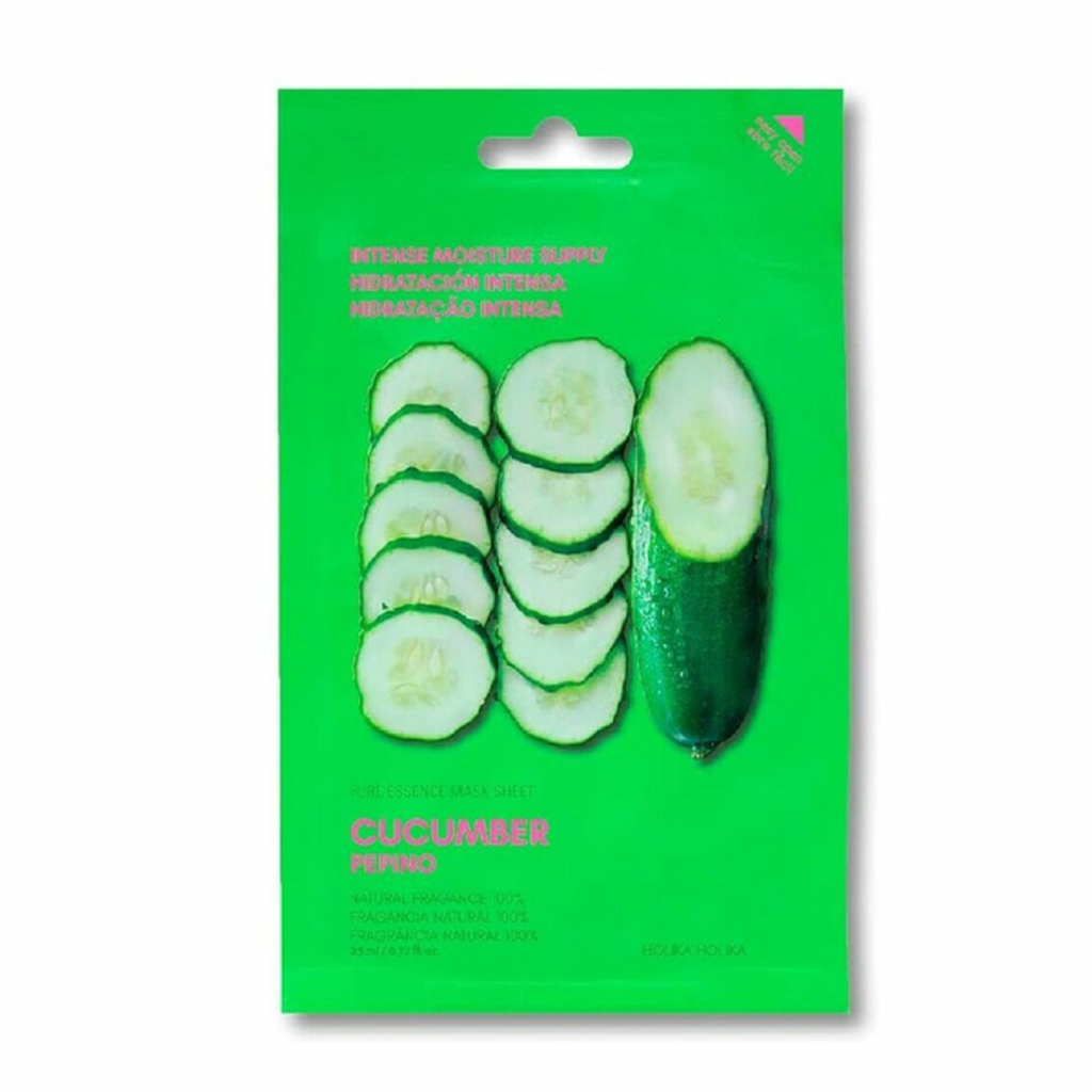 HOLIKA HOLIKA Pure Essence Mask Sheet - Cucumber 23 ml-Holika Holika-Kauneustori