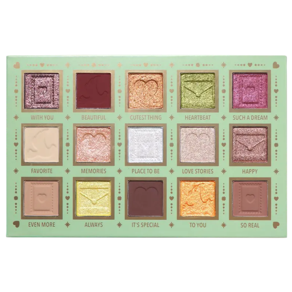 MOIRA A Moment With You Pressed Pigment Palette luomiväripaletti-Moira-Kauneustori
