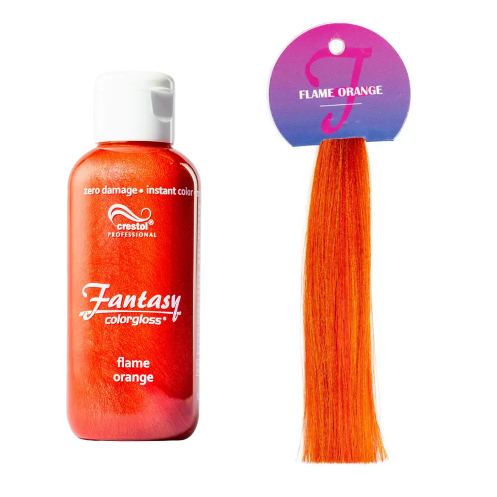 Crestol Fantasy Color suoraväri 125 ml – Flame Orange (intensiivinen oranssi) - Suoravärit - Crestol - Nicca.fi