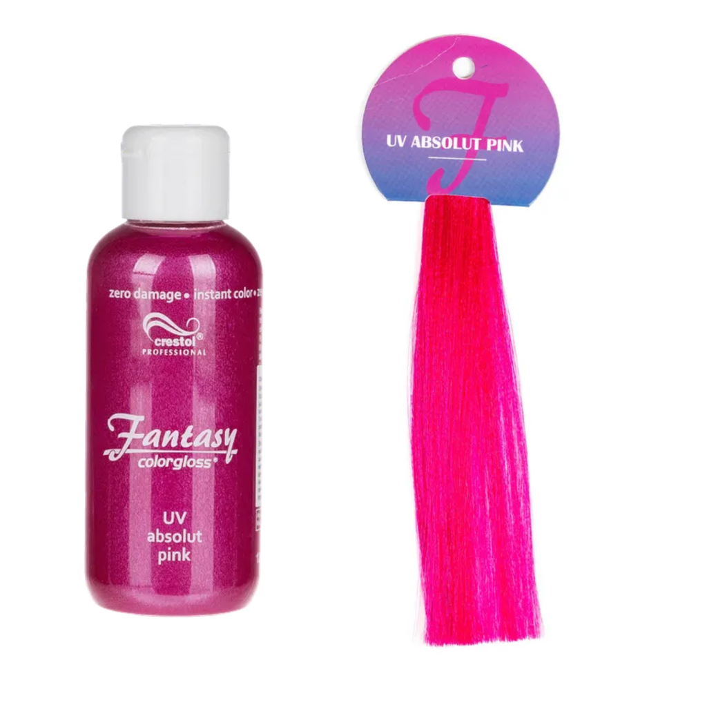 Crestol Fantasy Color suoraväri 125 ml – Absolut Pink (intensiivinen pinkki) - Suoravärit - Crestol - Nicca.fi