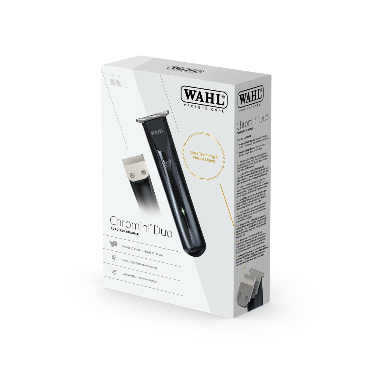 Wahl Chromini Duo johdoton trimmeri