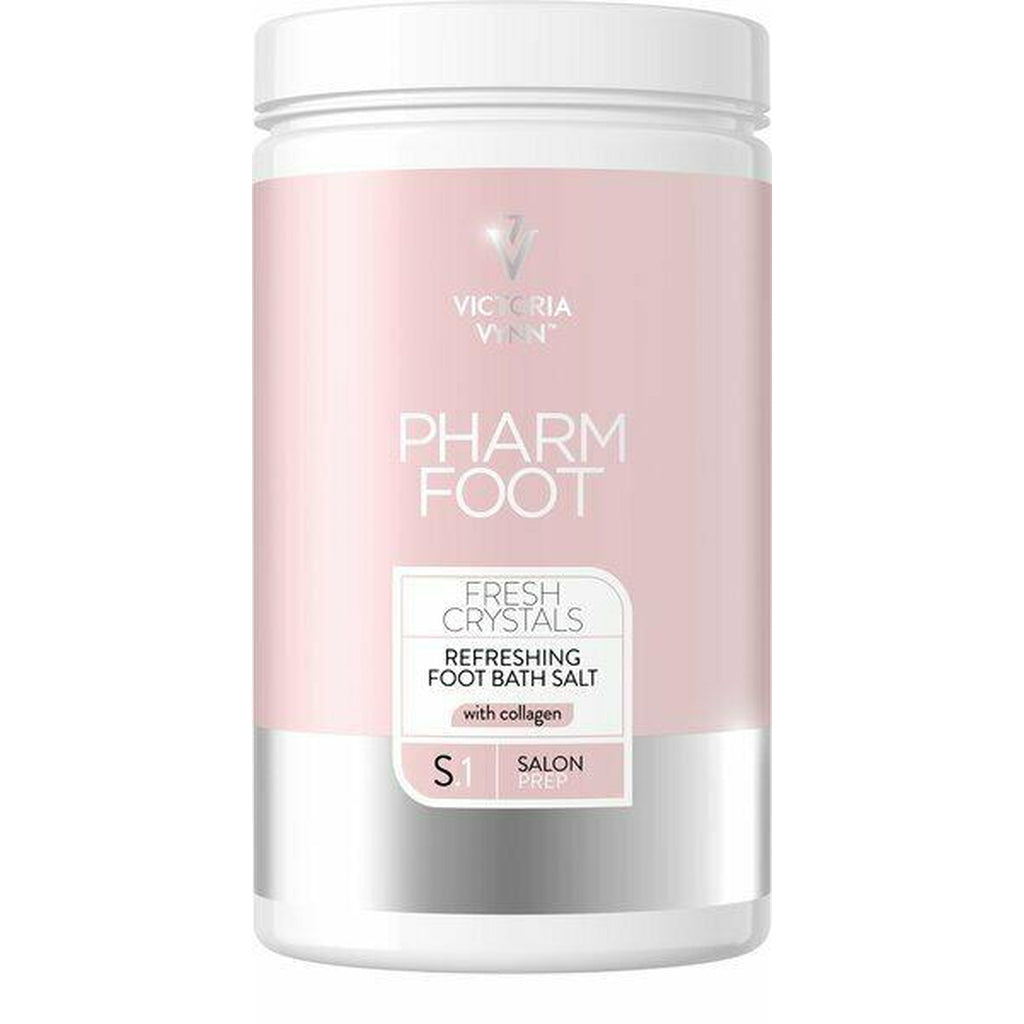 Fresh Crystals Refreshing Foot Bath Salt With Collagen, 1250 g-Pharm Foot-Kauneustori