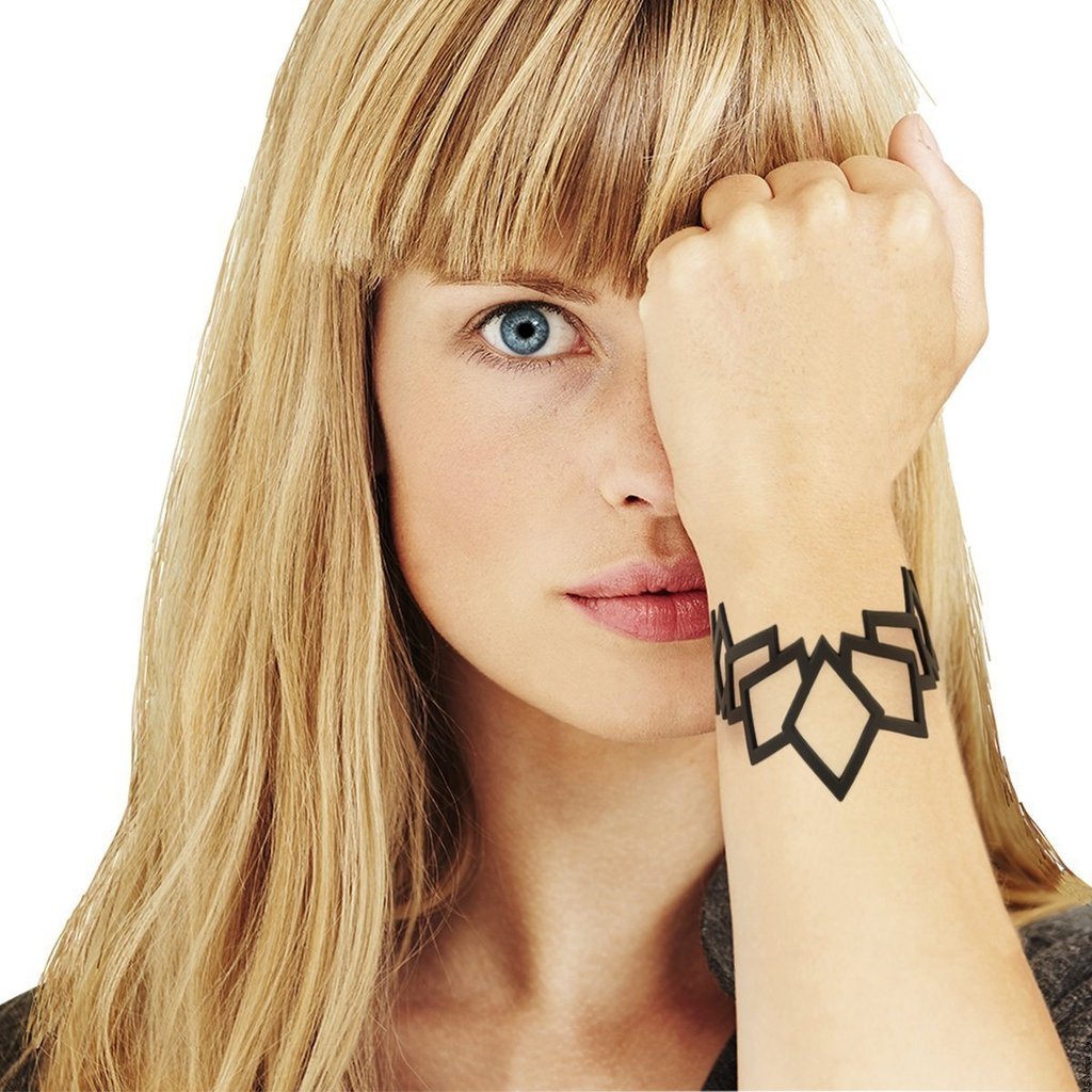 Silikoni Rannekoru Diamant, Musta-Kauneustori-Kauneustori