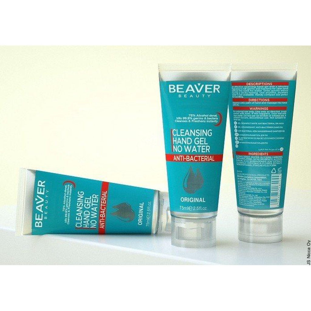 Beaver Desinfioiva Käsigeeli, 75 ml-Beaver-Kauneustori