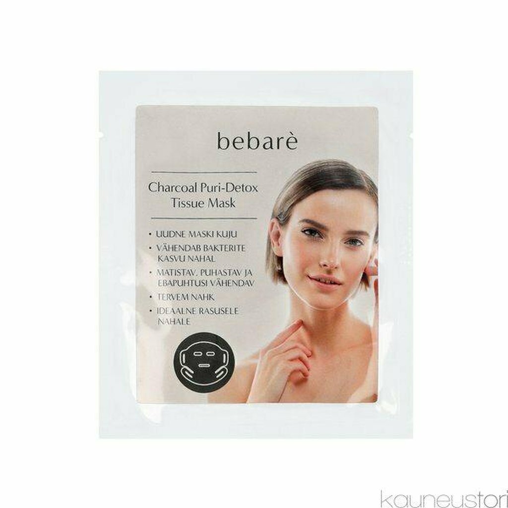 Charcoal Puri-Detox Mask-BEBARÉ-Kauneustori