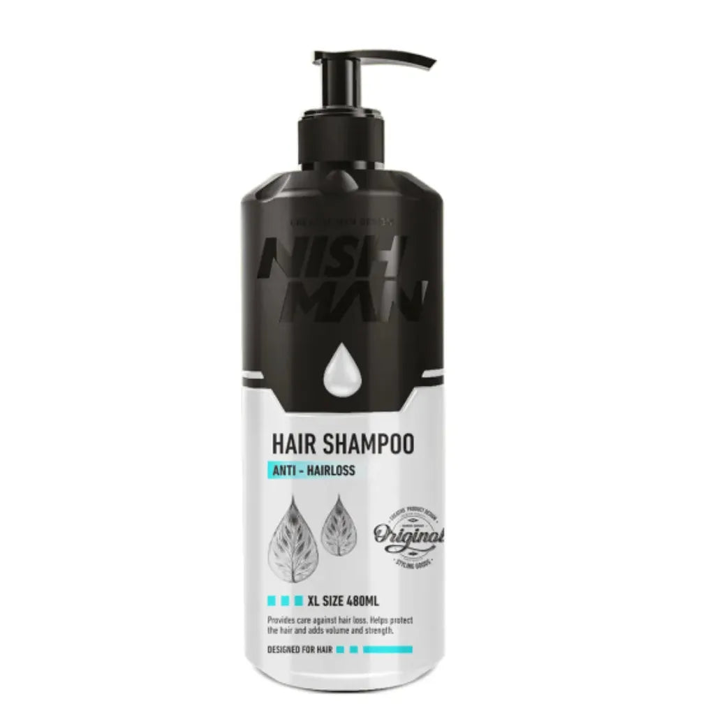 Nishman Hair Shampoo Anti-Hairloss 480 ml-Nishman-Kauneustori