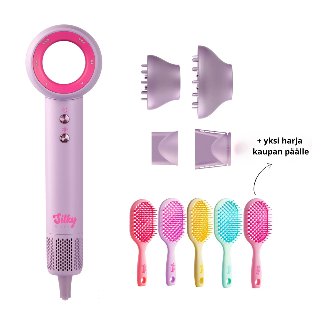 Silky Curl Diffuser-fööni – Täydelliset kiharat kotona-Silky Curl-Kauneustori