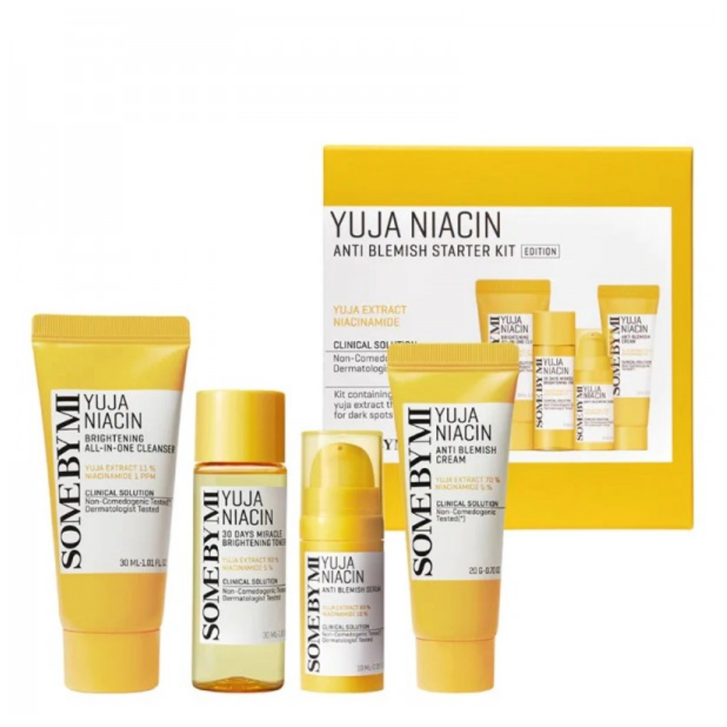 Some By Mi Yuja Niacin Anti Blemish Starter Kit-Some By Mi-Kauneustori