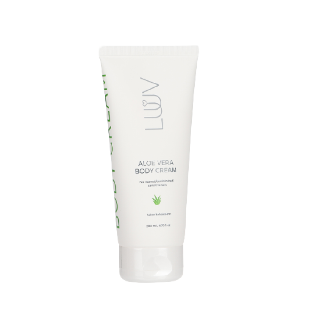 LUUV Aloe Vera Body Cream 200 ml-Luuv-Kauneustori