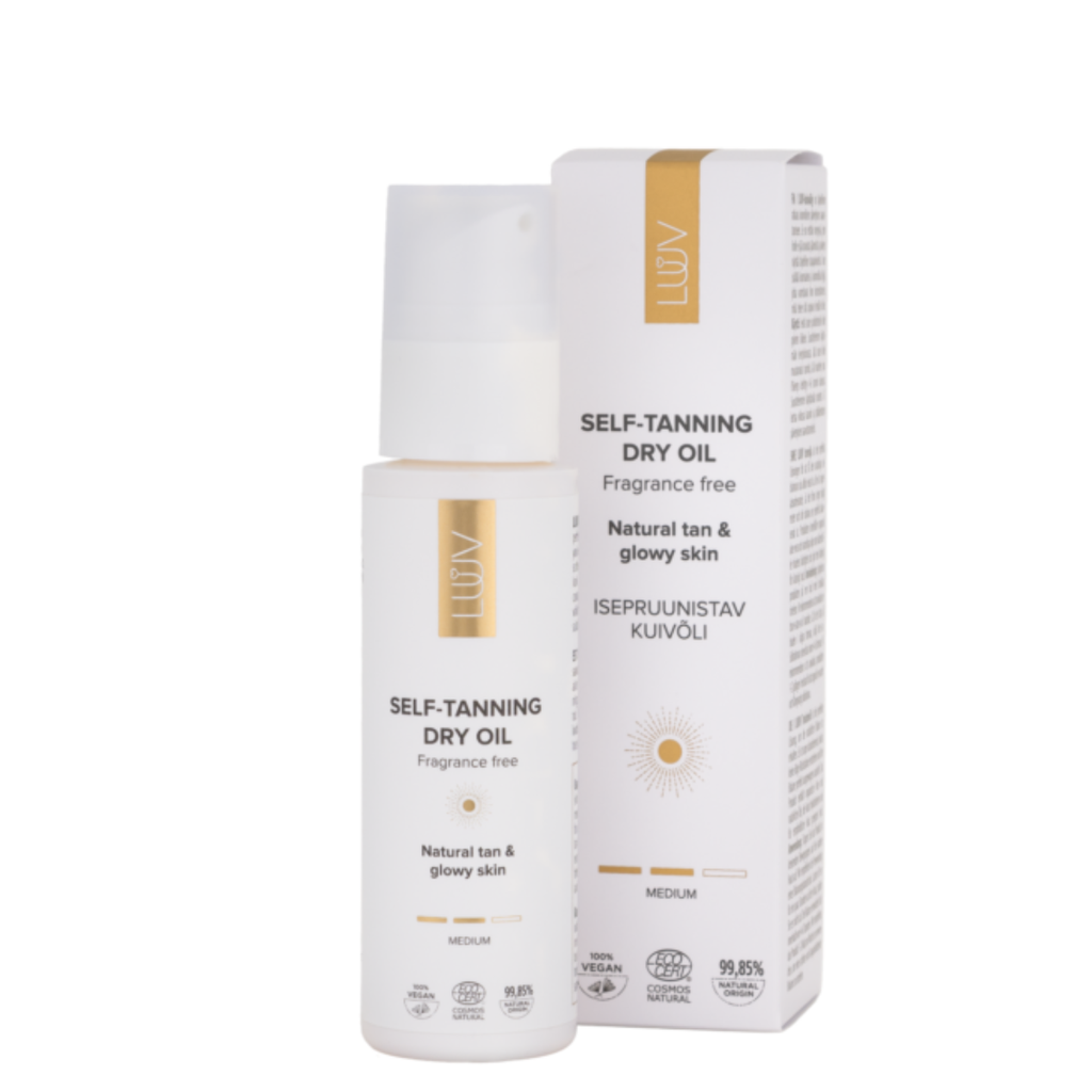 Luuv Itseruskettava Kuivaöljy Medium 100 ml-Luuv-Kauneustori