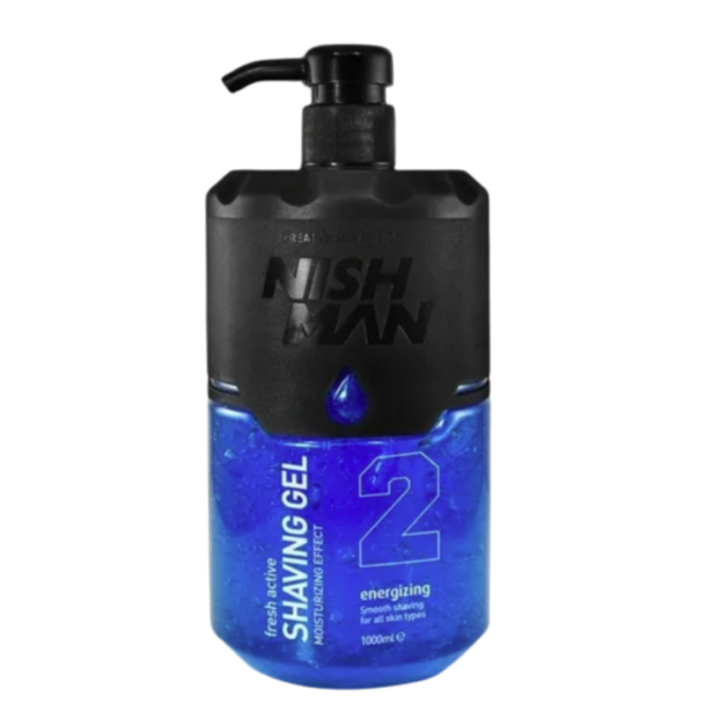 NishMan Shaving Gel Active 1L-Nishman-Kauneustori