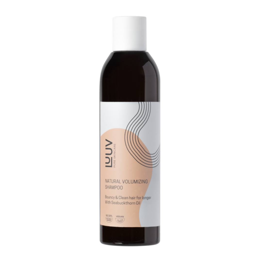 Luuv Natural Volumizing -tuuheuttava tyrnishampoo 250 ml
