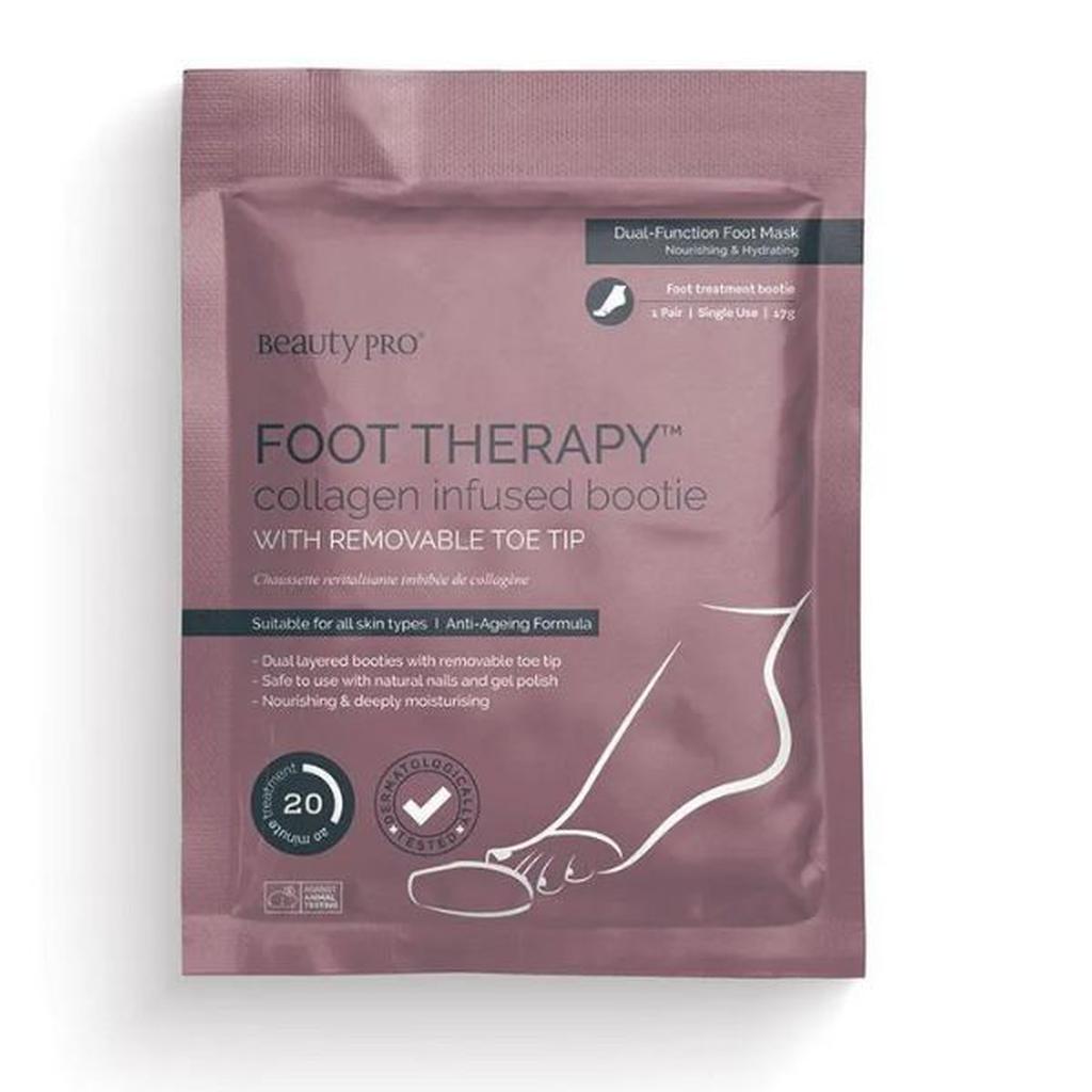 BeautyPro Foot Therapy Collagen Infused Bootie-BeautyPro-Kauneustori