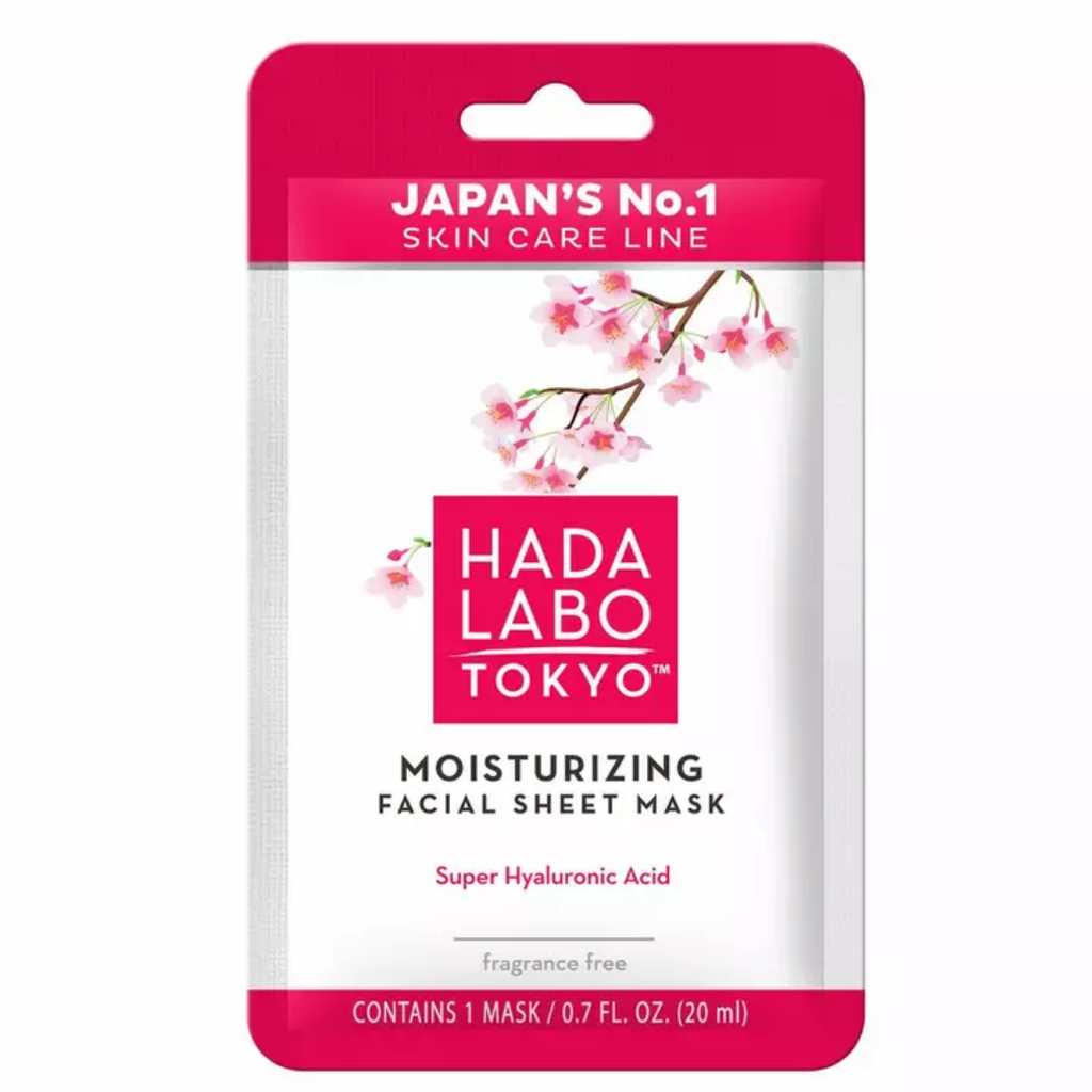 Hada Labo Tokyo Moisturizing Facial Sheet Mask-kangasnaamio 20ml-HADA LABO TOKYO-Kauneustori