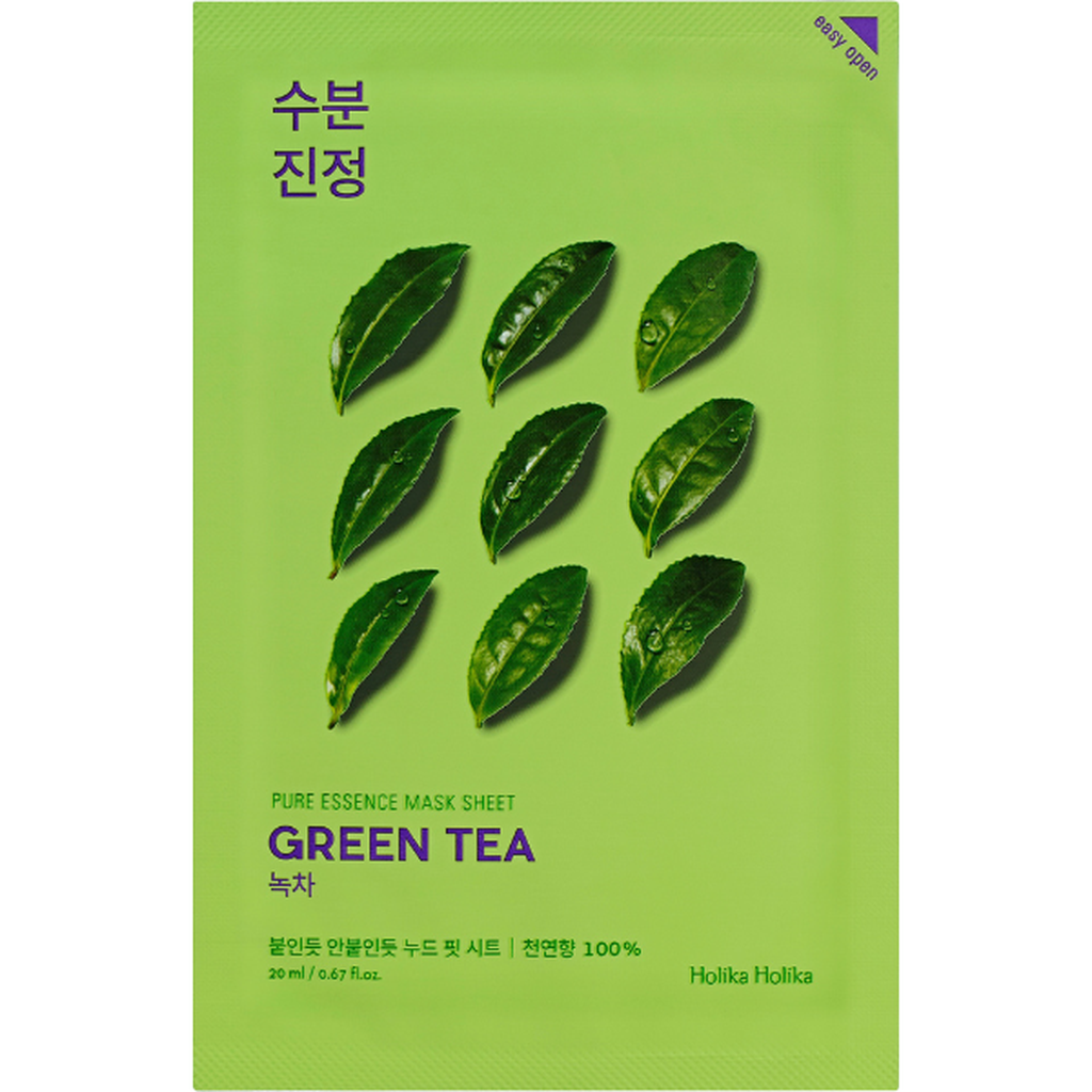 Holika Holika Pure Essence Mask Sheet Green Tea 23 ml-Holika Holika-Kauneustori