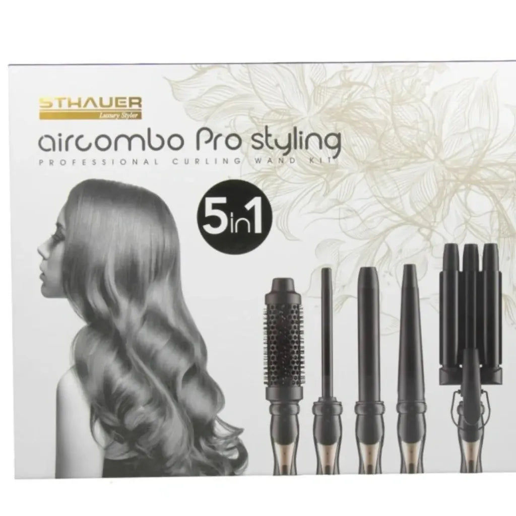 Xanitalia Pro Air Combo Pro Styling – Kiharrin 5 vaihdettavalla lisäosalla-Xanitalia-Kauneustori