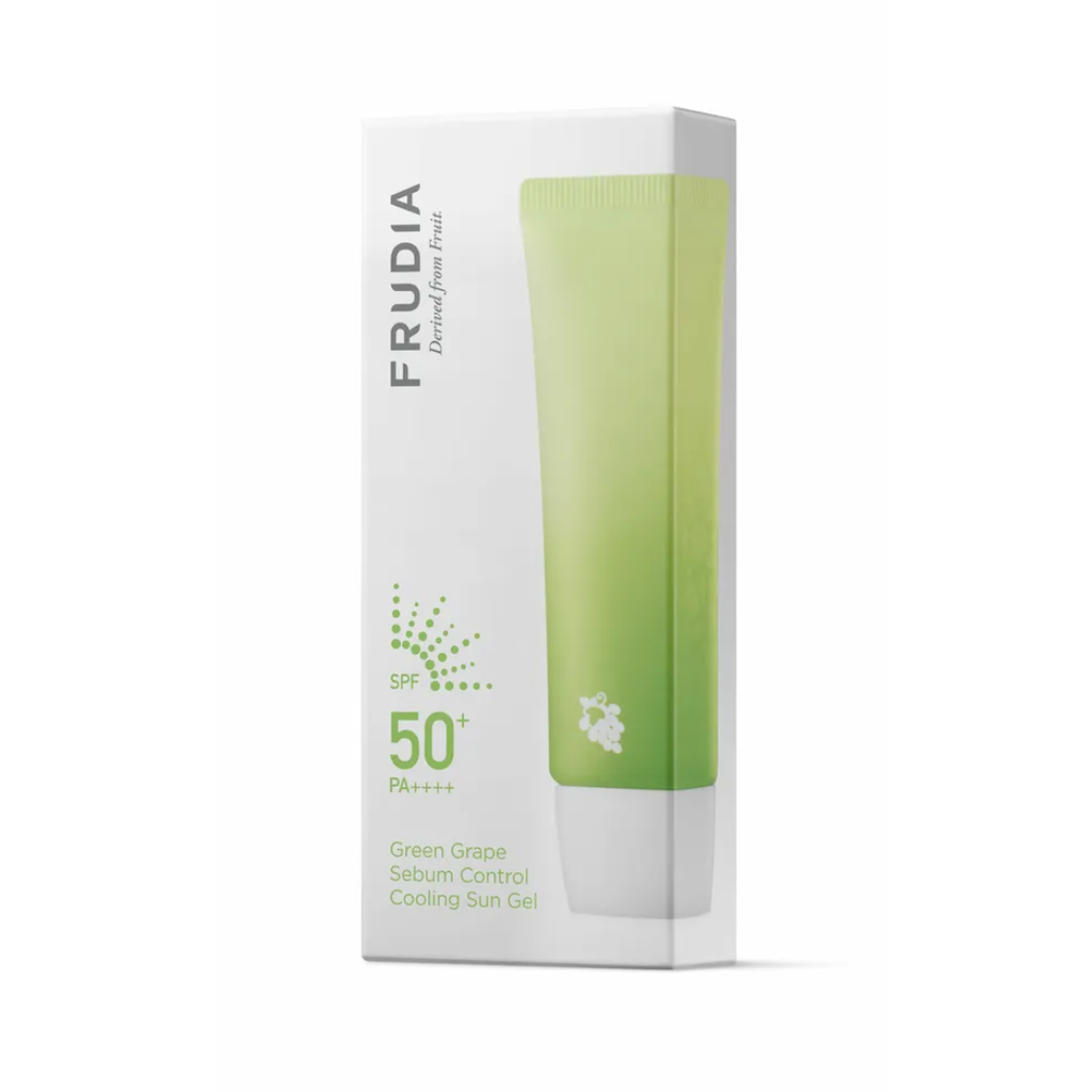 Frudia Green Grape Sebum Control Cooling Sun Gel