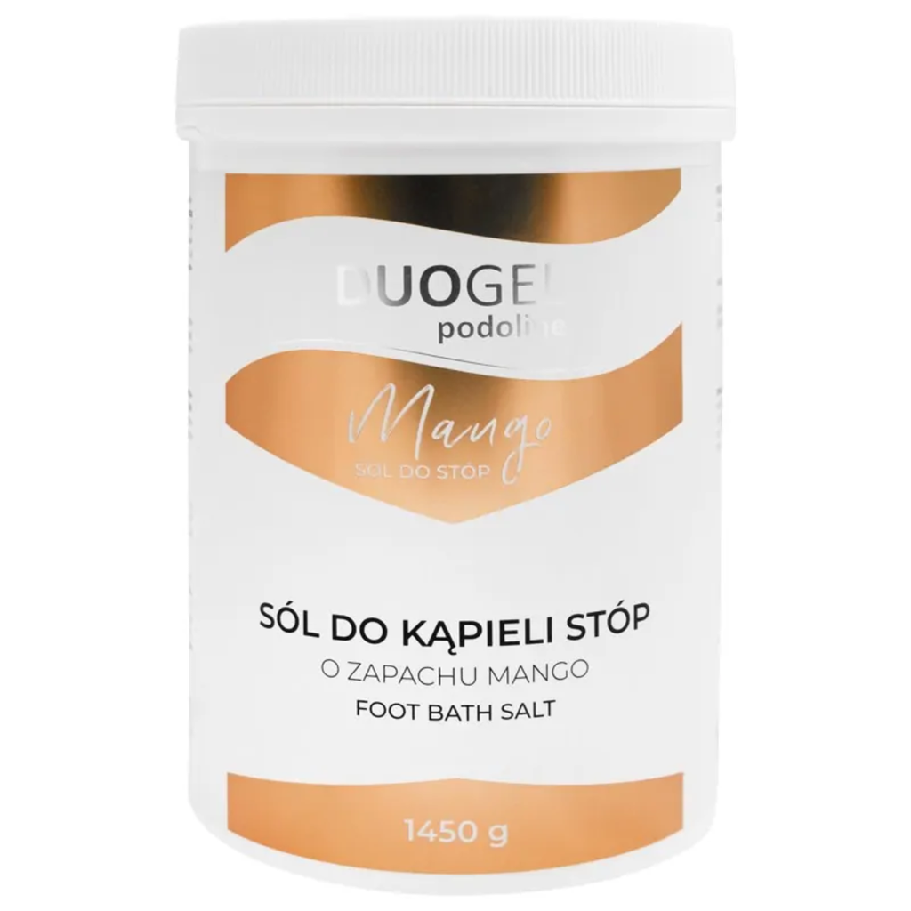 Duogel Foot Bath Salt Mango, 1450 g-Duogel-Kauneustori
