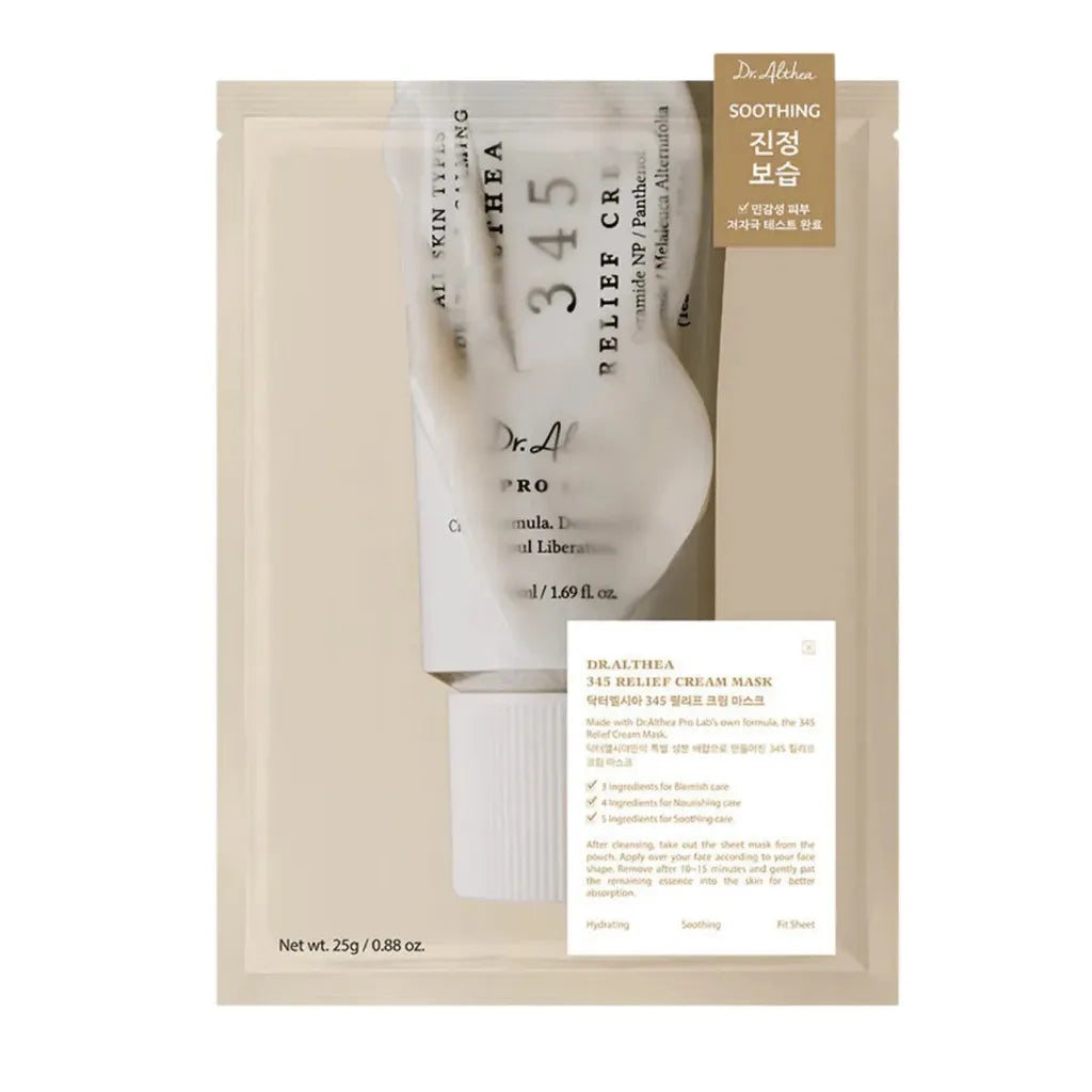 DR. ALTHEA 345 Relief Cream Mask -kangasnaamio-DR. ALTHEA-Kauneustori