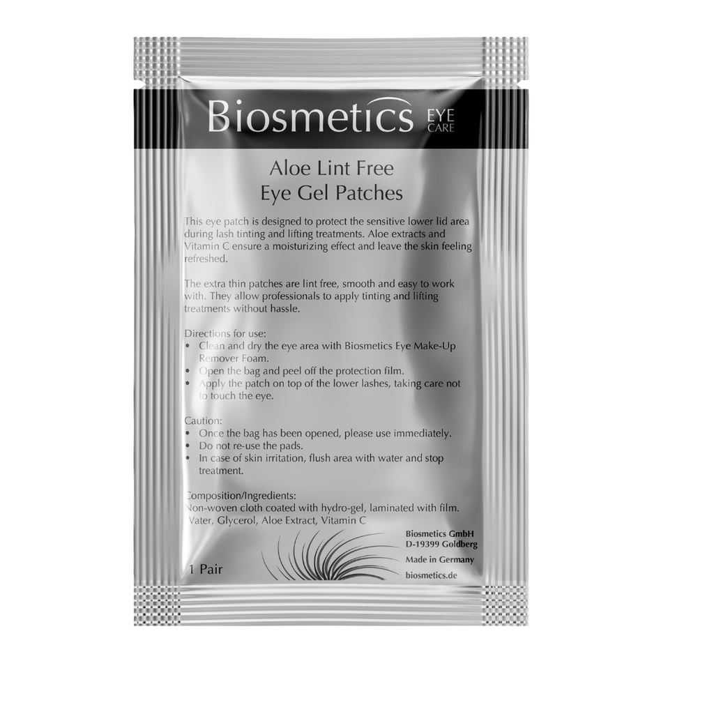 Biosmetics Aloe Vera -geelilaput – virkistävä kosteutus silmänympäryksille-Biosmetics GmbH-Kauneustori