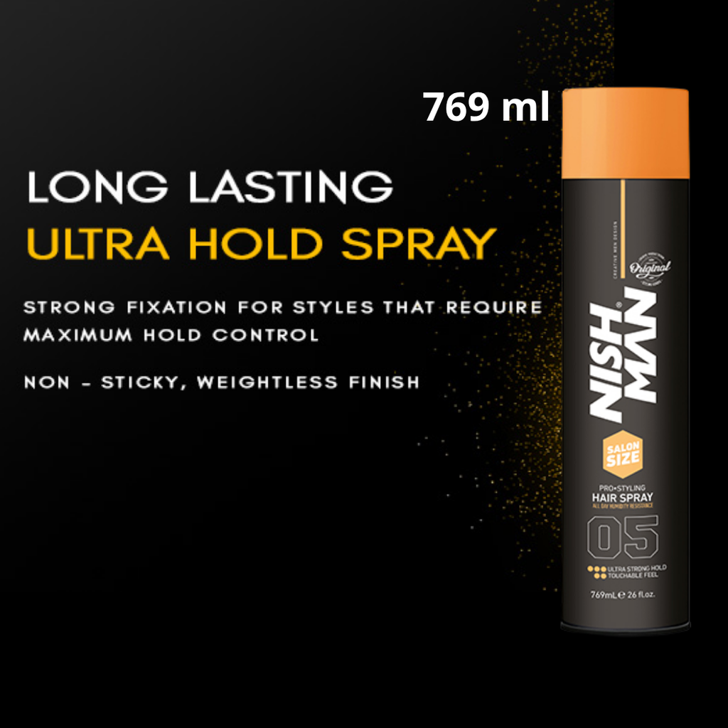Nishman Ultra Strong Hiuslakka 769 ml-Nishman-Kauneustori