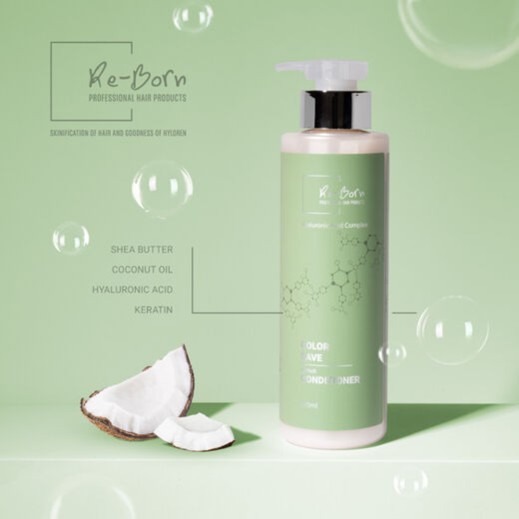 Re-Born Hairsolution Color Save Conditioner 500ml-Re-Born Hairsolution-Kauneustori