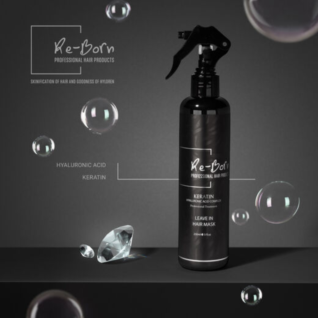 Re-Born Hairsolution Keratin Leave In Hair Mask 250 ml-Re-Born Hairsolution-Kauneustori