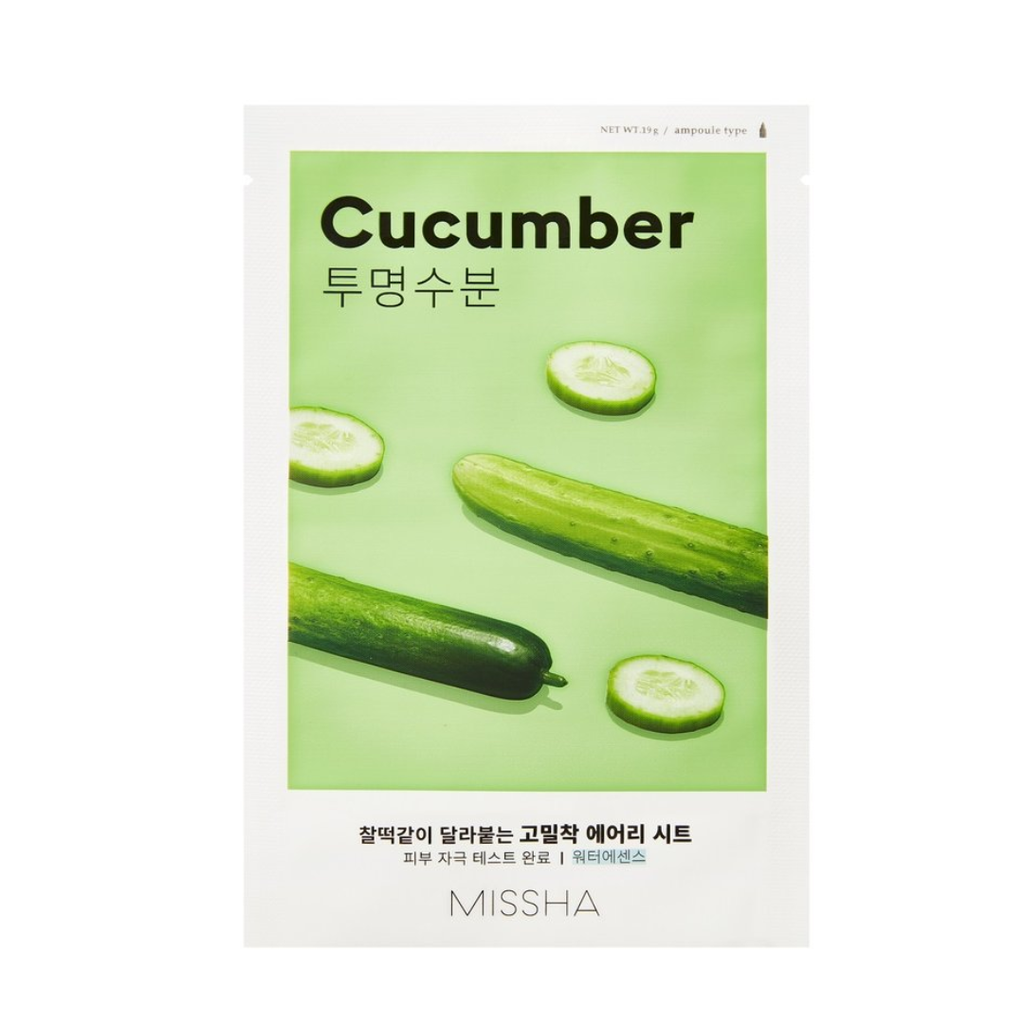 MISSHA Airy Fit Sheet Mask, Green Tea-MISSHA-Kauneustori